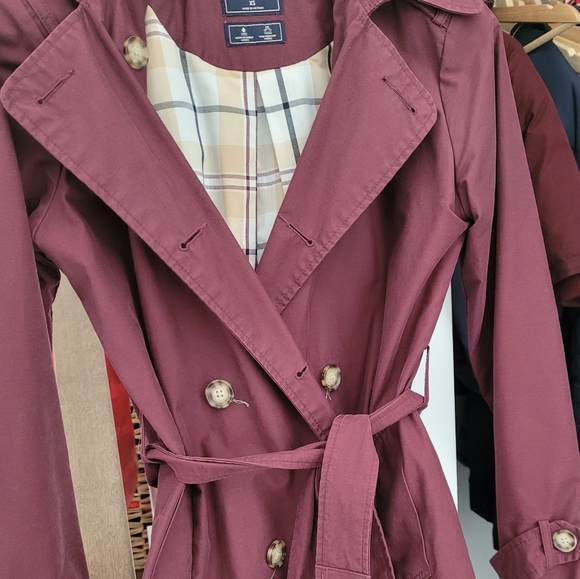 Plaid trench - Picture 5 of 5